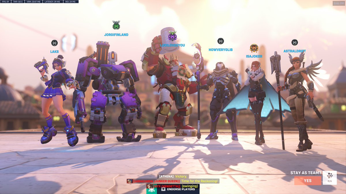 HowVeryGlib's tweet image. after playing Marvel Rivals for a bit, thought I&apos;d give OW2 a try as well

idk how good this is as far as first games go, but we won at least, so I suppose it could&apos;ve been worse. maybe my time with MR helped a bit
