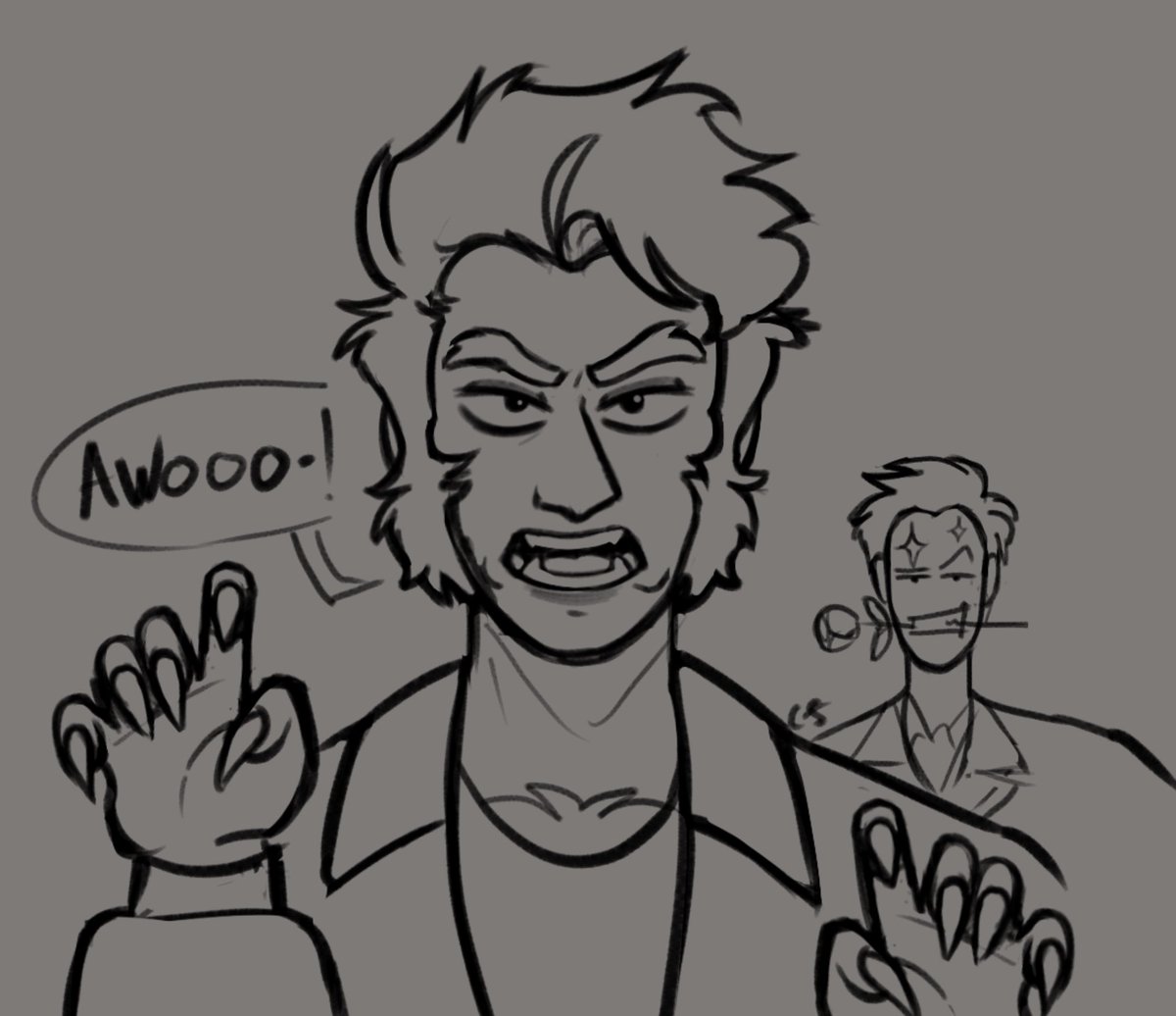 Werewolf dan is an alpha