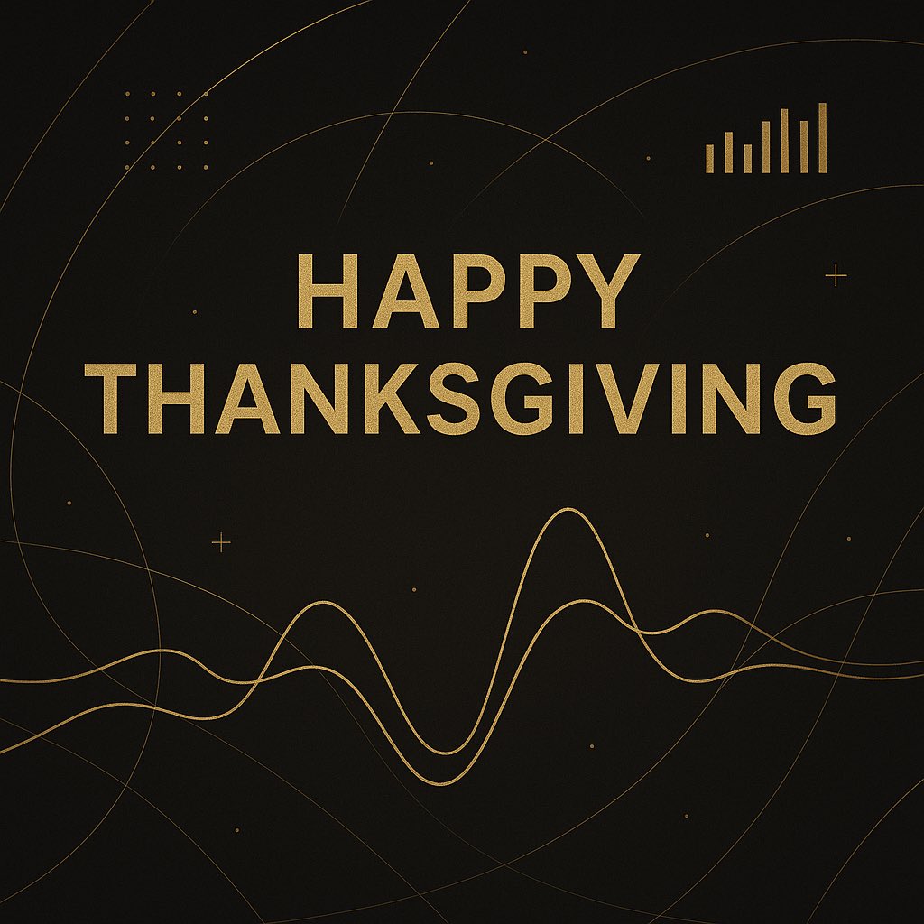 PercepPrivate's tweet image. Gratitude sharpens perspective. Not by looking up or down, but by recognizing the value of where we stand now. Progress with humility. Guard your purpose.
Happy Thanksgiving.