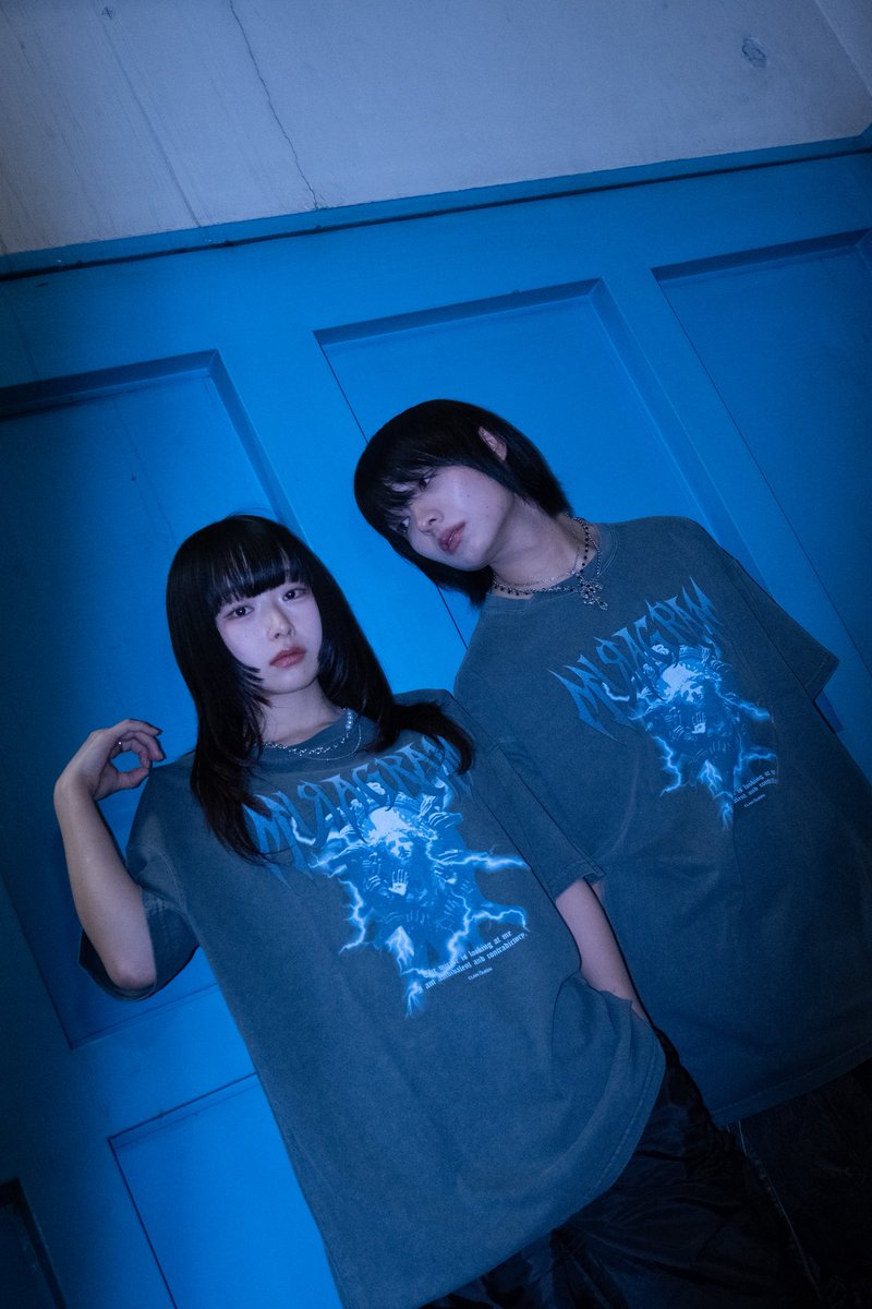CLANQUEEN MIRAGRAM Tシャツ 𝙂𝙊𝙊𝘿𝙎 𝙄𝙣𝙛𝙤 / MIRAGRAM T-SHIRT (M,L,XL) ¥4,500（税込
