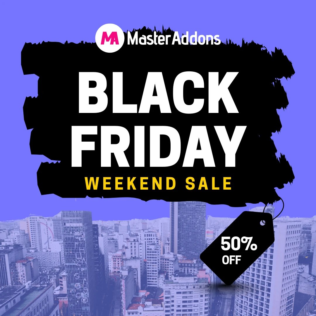 jemeeroy's tweet image. ⚠️ PRICE INCREASE AFTER BLACK FRIDAY!
4 new features = higher value = higher price
🎯 Get 50% OFF now before it&apos;s gone
⚡ Lock in current pricing forever
🔗 master-addons.com/pricing/?utm_s…

#PriceIncrease #Elementor #BlackFriday #WordPressDeals #PluginSale #WebDevDeals