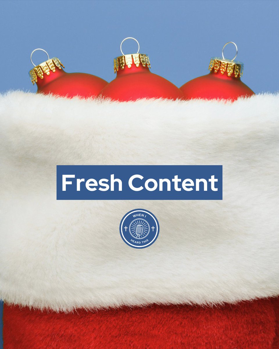 wheniheardthis's tweet image. Your weekend scroll needs this
wheniheardthispodcast.com
#podcastsite #faithstudy #millennialchurch #christiancontent #saturdaymood #linkinbio