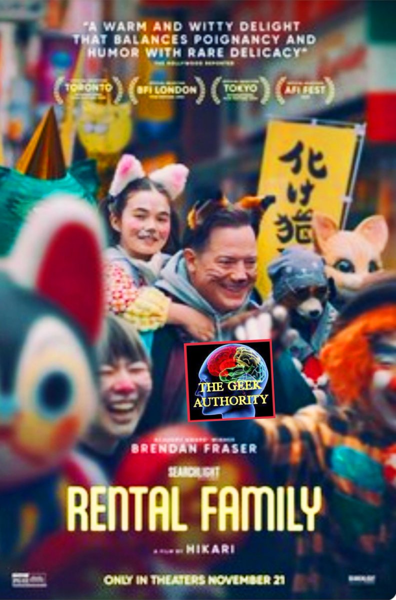 #MovieReview
#RentalFamily
🍿🍿🍿🍿🍿 (Out of 5)
A Wonderful Tale Of Self-Identity, Friendship And Having A Strong Morale Center
Artfully directed by Hikari and meticulously written by Hikari and Stephen Blahut - the film is quiet, bold, smart...
Review:
boxd.it/bRuQsr