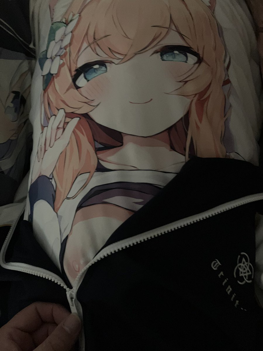 ジャージを抱き枕に被せてファスナーを上下に動かす遊びするよね。とりあえず。 