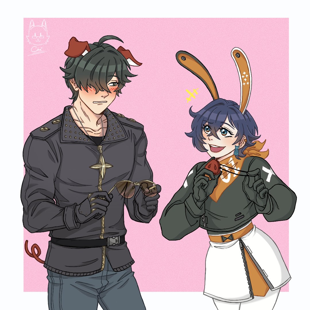 Belated 🔦🔔 Halloween 🎃 fanart.
Funny pun version, Gorgeous version &amp; Bangboo version (Red Moccus &amp; Eous)

#イトリン #lighterbelle #lightbelle #라이벨 #lighterzzz #bellezzz #ZenlessZoneZero #zzz #zzzero #ゼンゼロ #벨이터