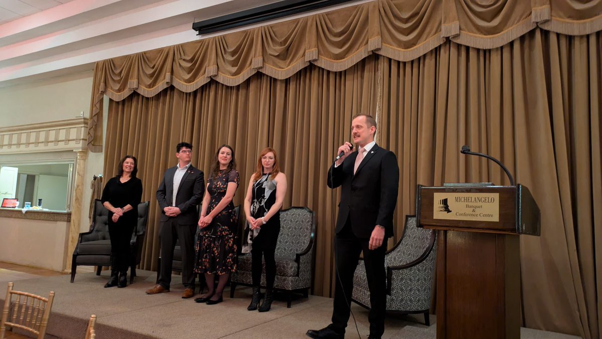 OntLiberal's tweet image. Ontario Liberals brought the house down in the Hammer tonight!

To everyone who joined this evening’s Hamilton-area fundraiser, thank you.

With your support, we will fight to hold this government to account and deliver real change for the people of Ontario.