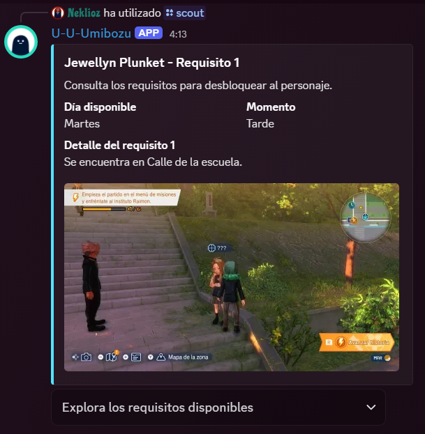 Neklioz's tweet photo. Nueva función del bot de discord. 

SCOUTS DE VICTORY ROAD Y SUS REQUISITOS.

No están todos aún, estamos en ello* https://t.co/XY0Ix8vvqR