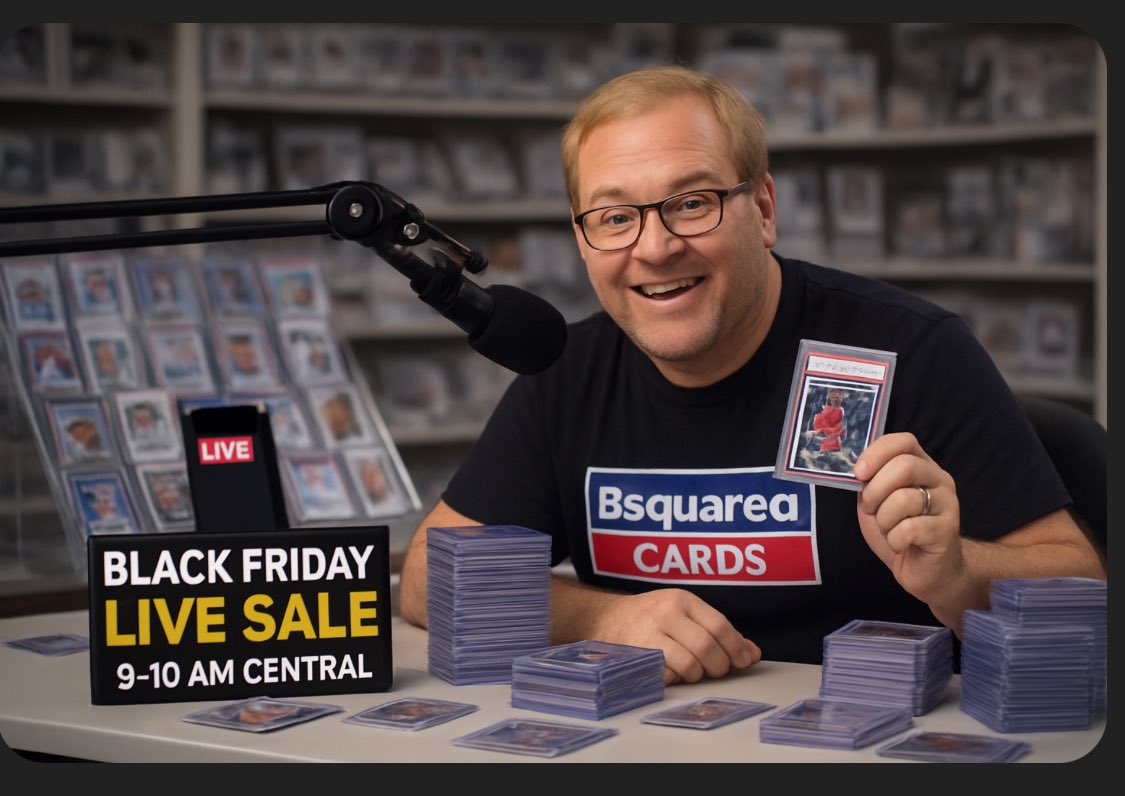 I’m almost set up for 9 am central tomorrow morning. 
*one time $5 shipping covers all purchases all weekend. 
*20% off code will be announced during livestream 
*giveaways during stream just for hanging out!
*after show, everyone can get 15% off my cards all day

See you Friday!