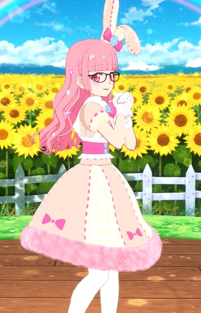 まるでひまわり畑にいるうさぎみたい！！🌻🐰