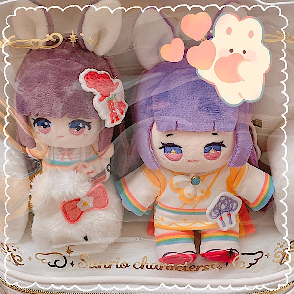 イベント用に用意したぬいバッグ初出ししたのですがぬい以外何も入らない🥹
会場で見せびらかしてるのでお見かけしましたらよろしくお願いします🐰
#ゐろはぬい 