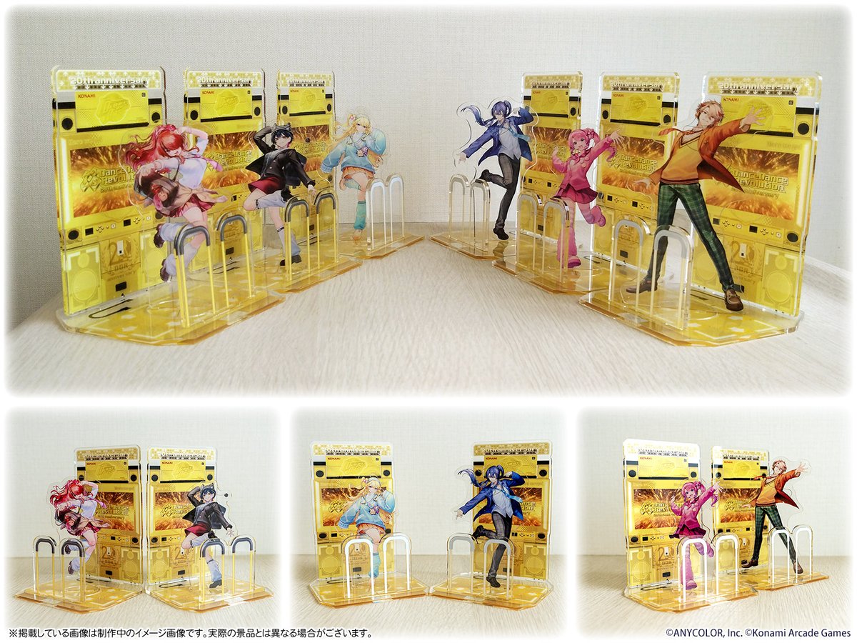 ✨にじさんじダンス部 × DDR くじ✨ A賞/ジオラマアクリルスタンドの