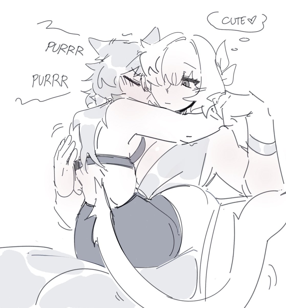 Wanted to draw long hair agy ☺️ #ciphlaea