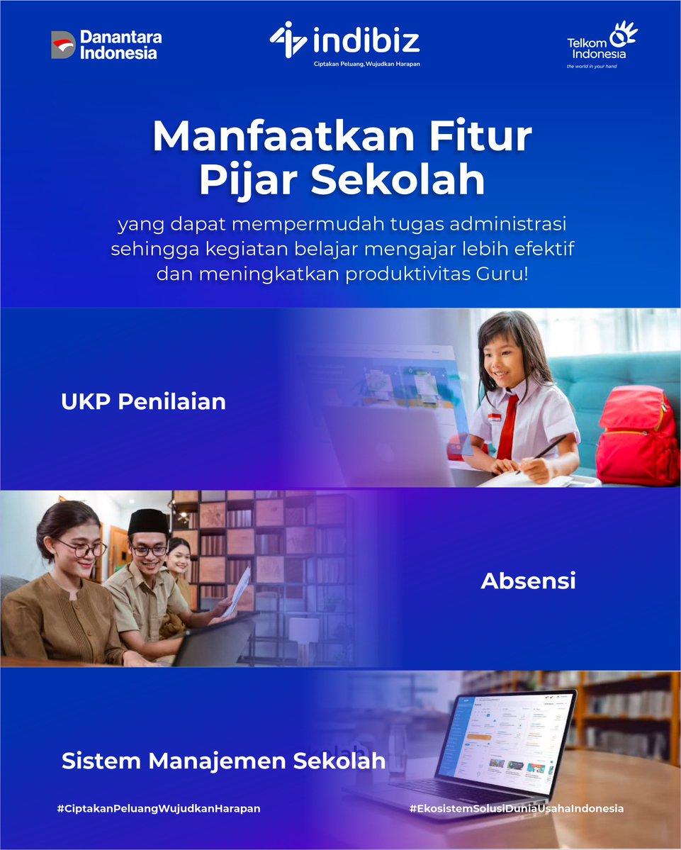 Indibiz_jtdiy's tweet image. Ingat-ingat lagi fitur Pijar Sekolah yang bantu produktivitas guru naik drastis ini yuk, Sobiz!

Info lengkap di indibiz.co.id/flash/promo atau hubungi 08112680147

#Indibiz #Indibizjtd #InternetBisnis #PijarSekolah #Sekolahdigital #Pendidikan #CiptakanPeluangWujudkanHarapan