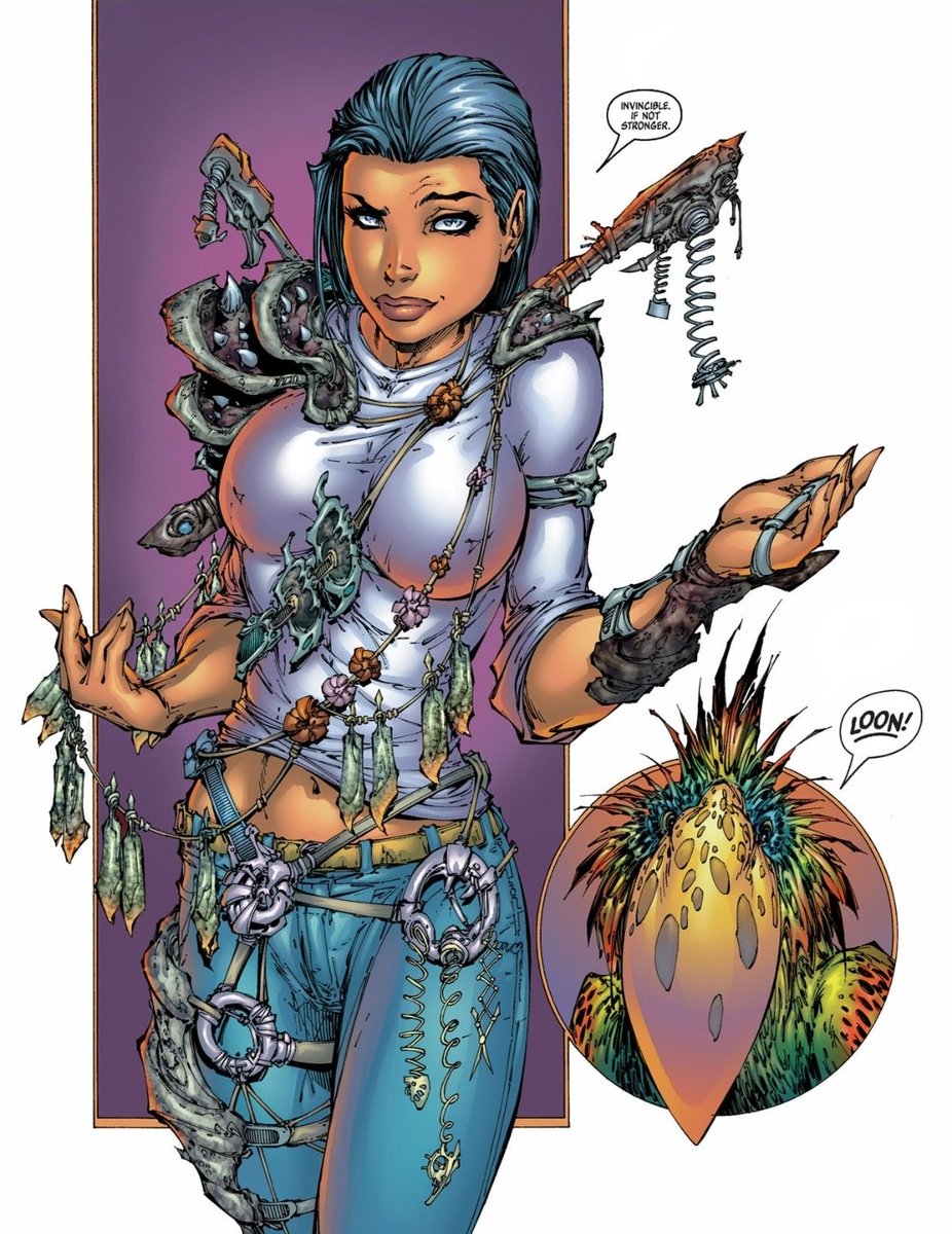 Happy Turkey Day

Fathom #11 pgs 5 &amp; 6 (2000), inks by <a href="/jonsibal/">jon sibal</a>, colors by Jonathan D. Smith, letters by Dreamer Designs
<a href="/TopCow/">Top Cow</a>  <a href="/AspenComics/">Aspen Comics</a>
#Fathom #Baha #Aspen #MichaelTurner