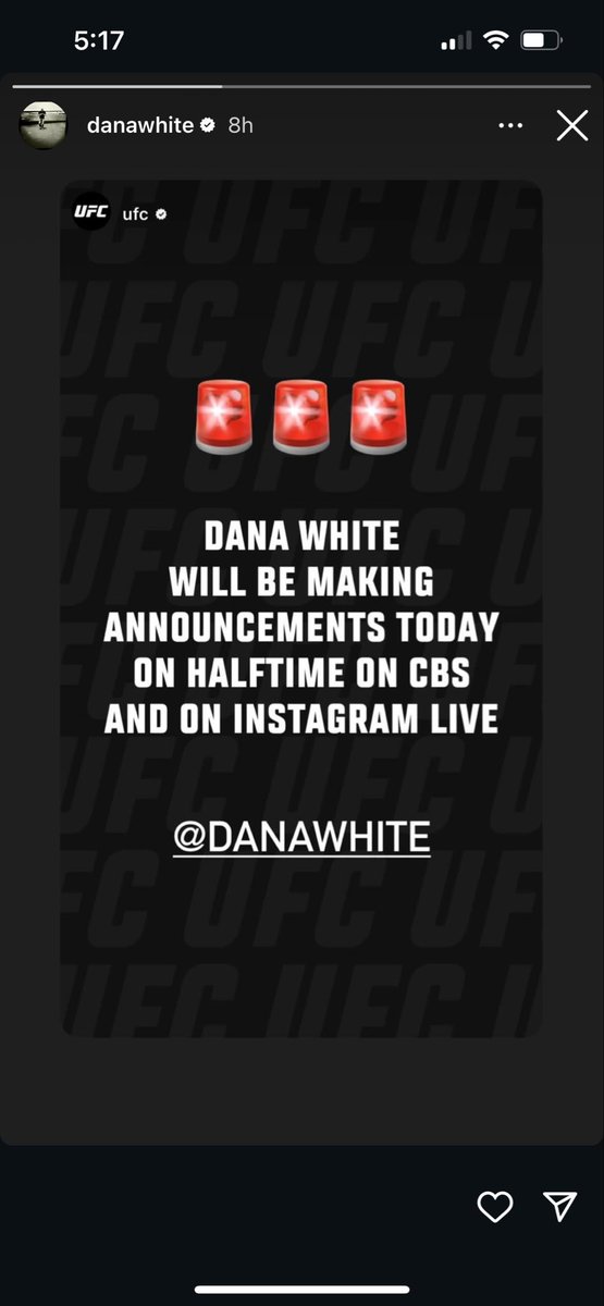 MMAHEADQUARTERS's tweet image. ‼️ Dana White will be going live in the next few minutes to announce Paramount+ first PPV card of the year that takes place on January 24th. 

#MMATwitter