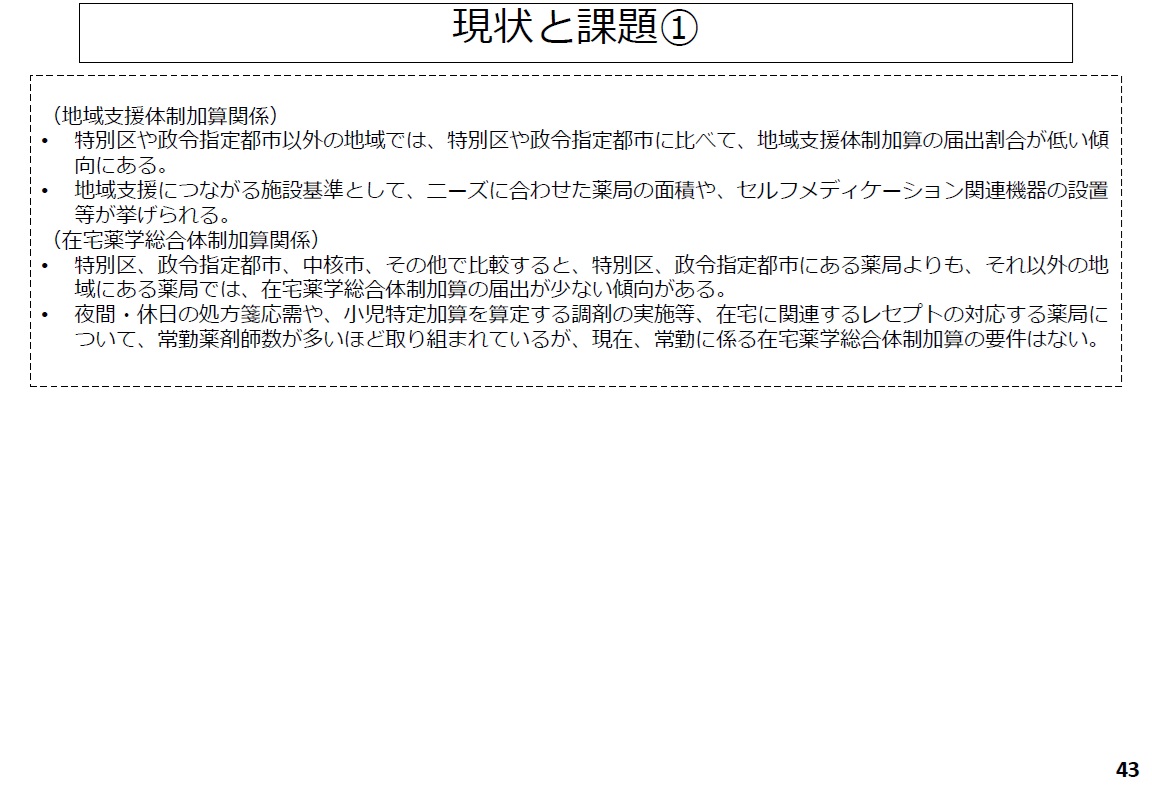 kojima_aponet's tweet image. 本日は調剤が議題です
かなり踏み込んだ内容となています
体系の抜本的な見直しや、要件の強化が必至のようです

【厚労省 2025.11.28開催】
第631回中医協
mhlw.go.jp/stf/newpage_66…

調剤について（その２）
mhlw.go.jp/content/108080…