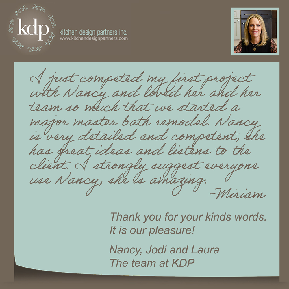 KDPartners's tweet image. We loved every minute of working with you and your family! We are so thankful that you invited us into your home and let us help you create the kitchen of your dreams.

#GratitudeWeek #Thankful #KitchenDesign #ThankfulForYou #DreamKitchen