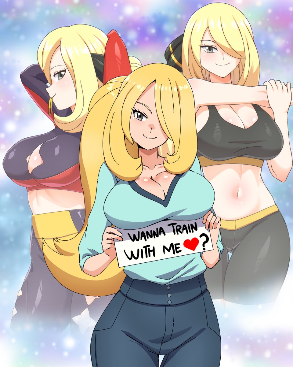 zuchysdraws's tweet image. Good motivation to train!! (☆▽☆)
#cynthia