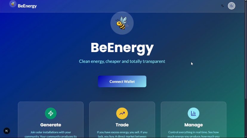 BeEnergyCom's tweet photo. With buzzing excitement, we are proud to share that BeEnergy was chosen for the Sustainability Award at #StellarHack in Buenos Aires, Argentina 🇦🇷. https://t.co/31mDRPBG14