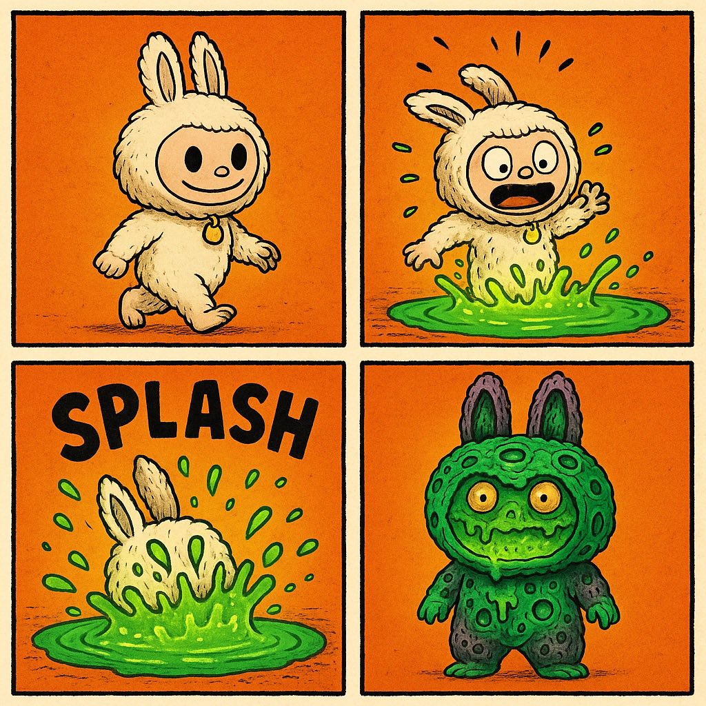 A short but not so cute story. 🐰🧪💉🦠

#freemint