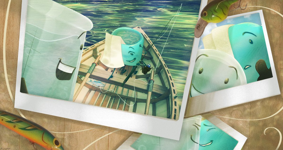 goopytomfoolery's tweet image. Fishing trip🎣💙
 #osc #objectshowcommunity