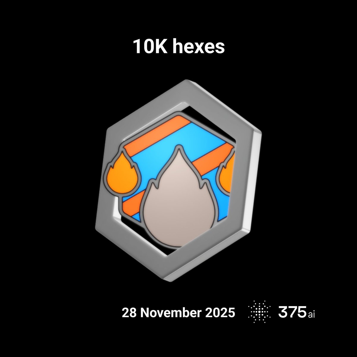 mucc15071965's tweet image. I’ve just covered 10K hexes on #375go! #discovergo

app.375.ai/auth?invitatio…