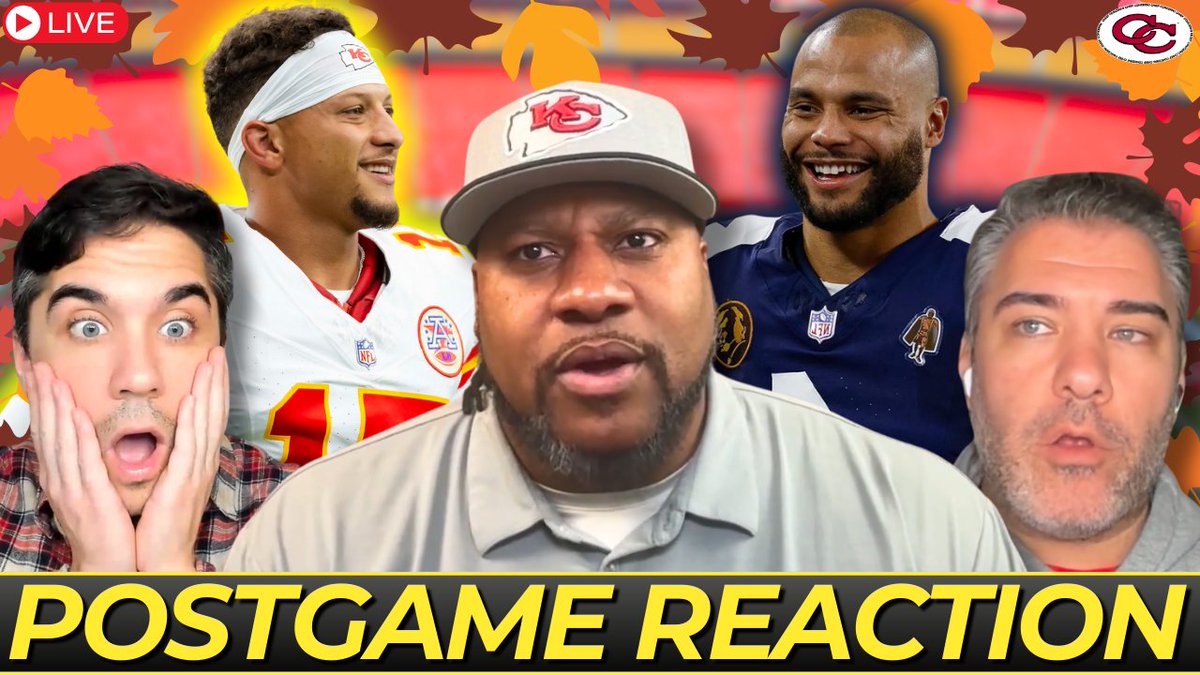 🏈👀AFTER THE GAME🏈👀
We’re breaking it ALL down — Chiefs offense, Chiefs pass rush, key moments, &amp; what it means for KC moving forward.
Join us LIVE for the full postgame reaction 👇🔗 
youtube.com/watch?v=Nu0Yt3…

#ChiefsKingdom  <a href="/BleavNetwork/">Bleav</a> @fanduel