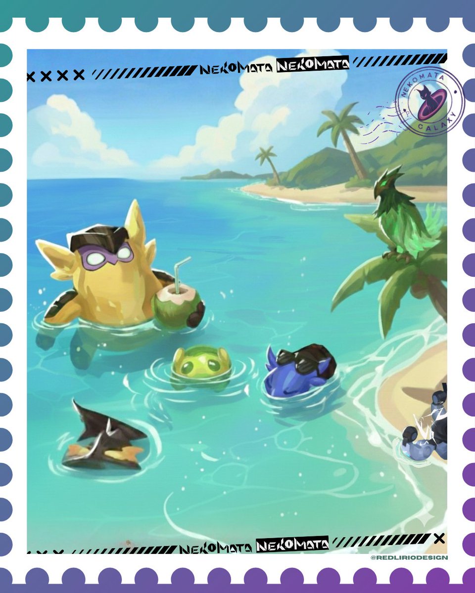 nekomata_galaxy's tweet image. Nosotros estamos sobreviviendo al calor…
Mientras planificamos lo que viene, estamos tratando de no derretirnos 😵‍🔥🌞
Hidrátense y cuídense mucho 💜