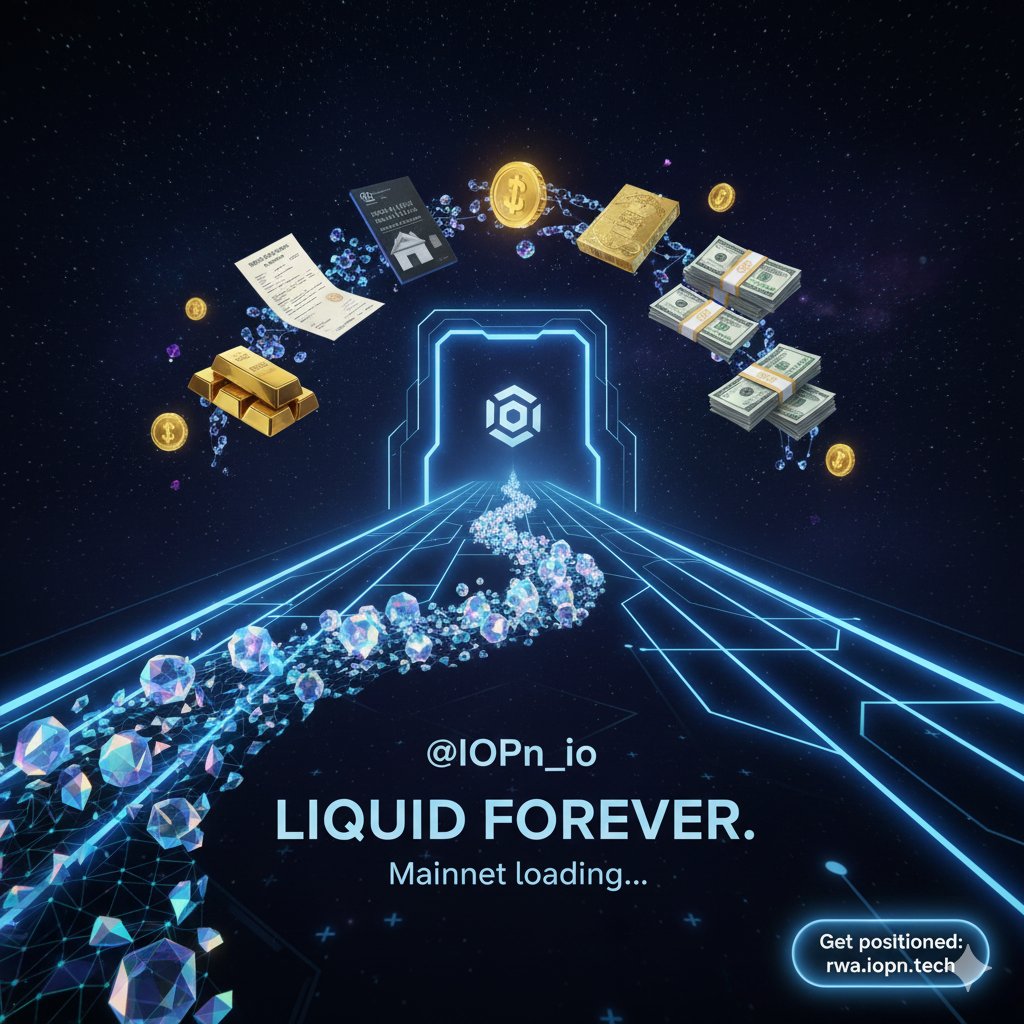 adeiza_jac55389's tweet image. This isn’t another L1 hype train.
This is the chain where real assets go to become liquid forever.  @IOPn_io
Mainnet loading…
Get positioned: rwa.iopn.tech  What’s the first thing you are tokenizing? 
#TokenizeEverything