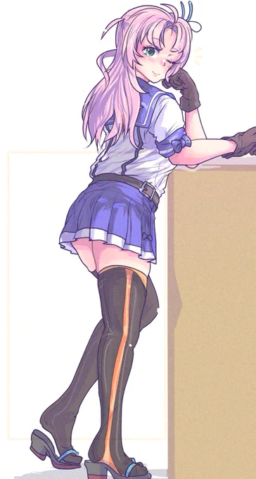 落書き 縦長絵衣笠さん これサムネでどう見えんのかな