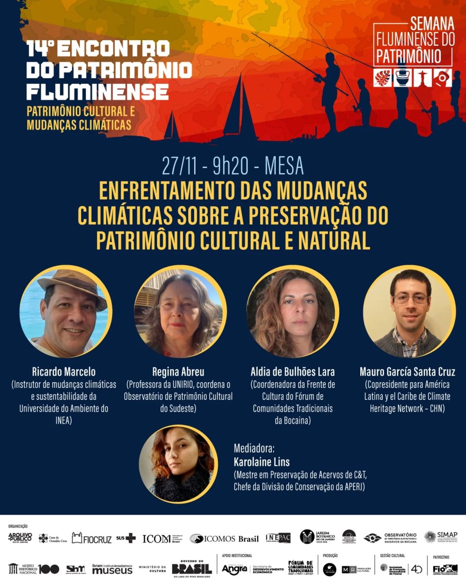 Iniciativa Patrimonio y Cambio Climático tweet media