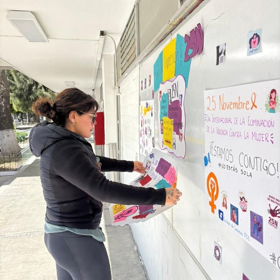 buap_fcc's tweet image. En la Facultad de Ciencias de la Computación, nos unimos al 25N – Día Internacional para la Eliminación de la Violencia contra las Mujeres.