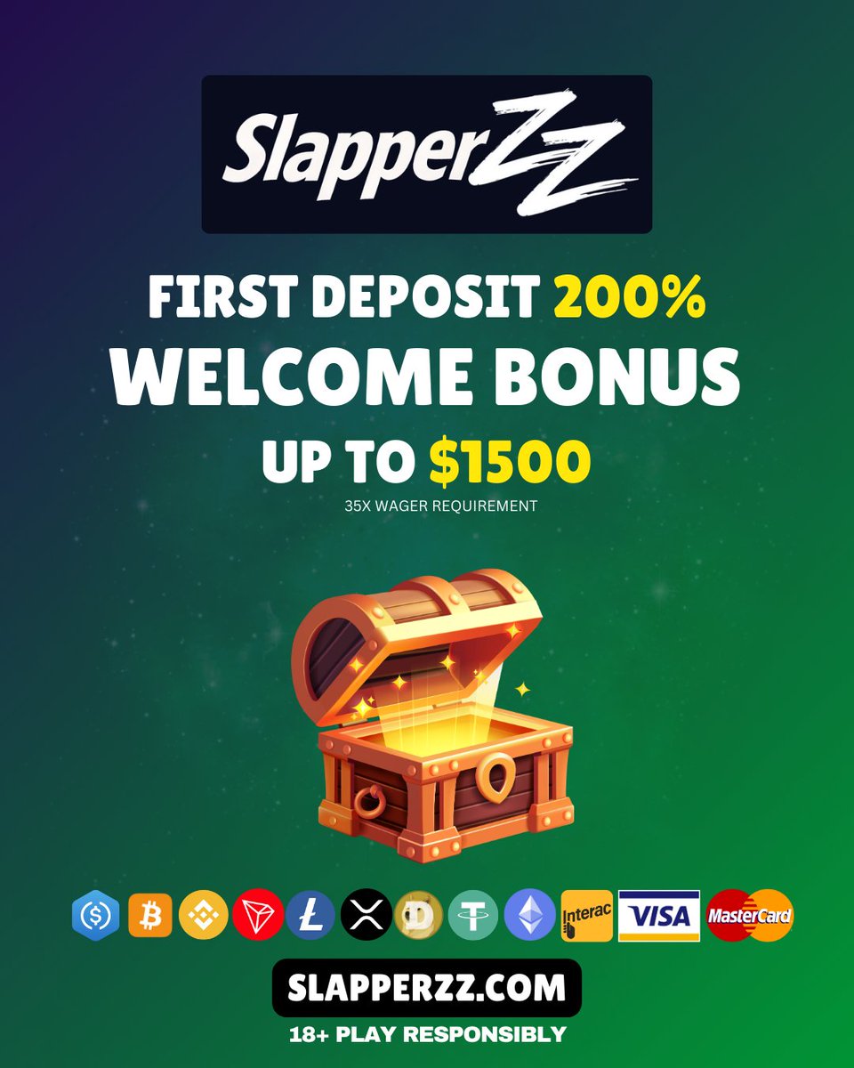 Slapperzzcom's tweet image. Slapperzz Welcome Bonus

1st Deposit: 200% up to $1,500 (35x wager)
2nd Deposit: 100% up to $500 (35x wager)

slapperzz.com

#Slapperzz #OnlineCasino #CasinoBonus #WelcomeBonus #DepositBonus #CasinoNZ #CasinoAU #Slots #SlotsCommunity #GamblingCommunity #Giveaway