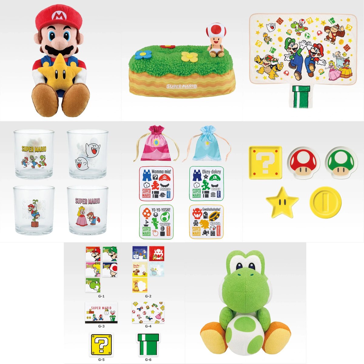 スーパーマリオ 一番くじ セミコンプ ぬいぐるみ マリオ まとめ売り 一