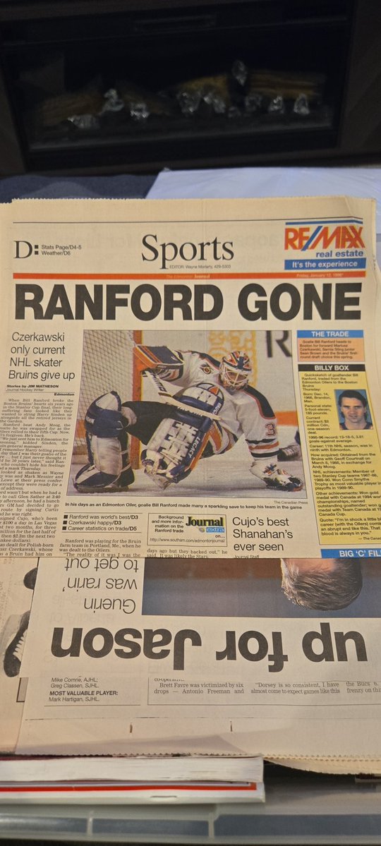 I was 13 years old and devastated. #LetsGoOilers