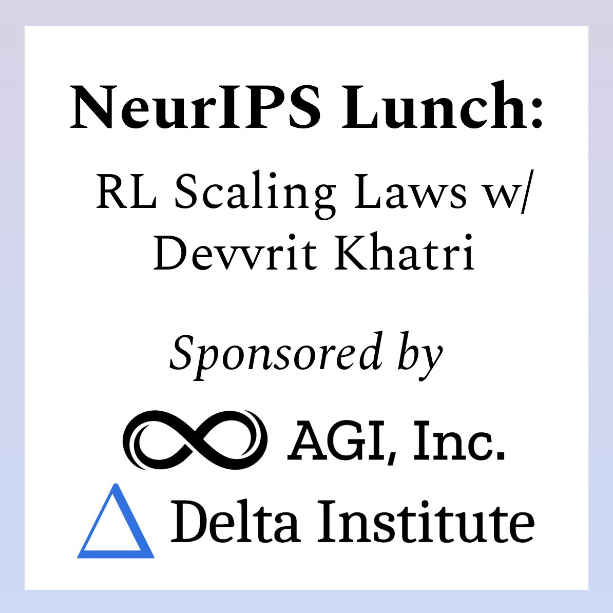 Delta Institute @ ICLR tweet media