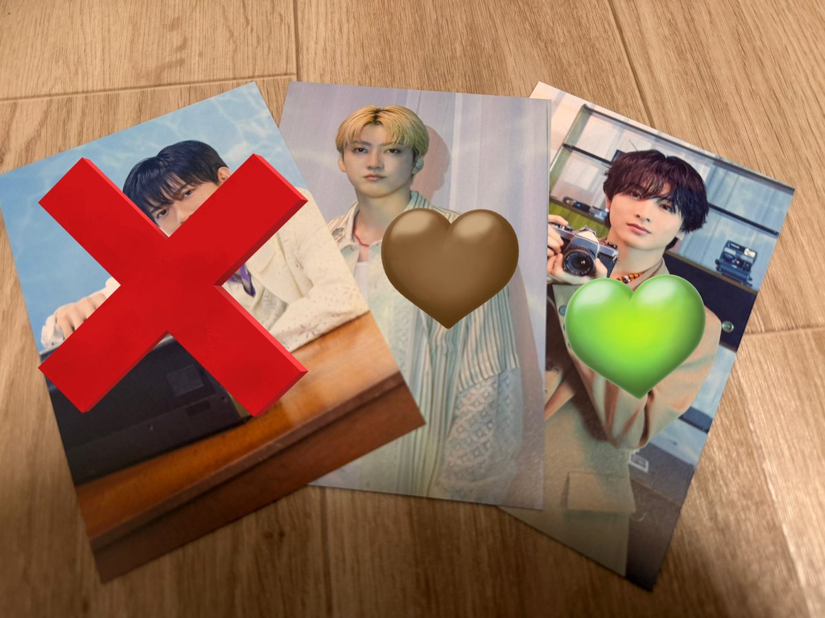 超特急 映画 RE:VE 入場者特典 入場者プレゼント 入場特典 交換

譲）第3弾 ユーキ ハル
求）同種 タクヤ マサヒロ

・🧡⇔💚のみ
・上記決まり次第❤️⇔🤎

🤲🏻REAL?熊本両日手渡し最優先
🤲🏻後日関西 &gt; 12/25Happy手渡しも検討します
📮見つからない場合郵送可