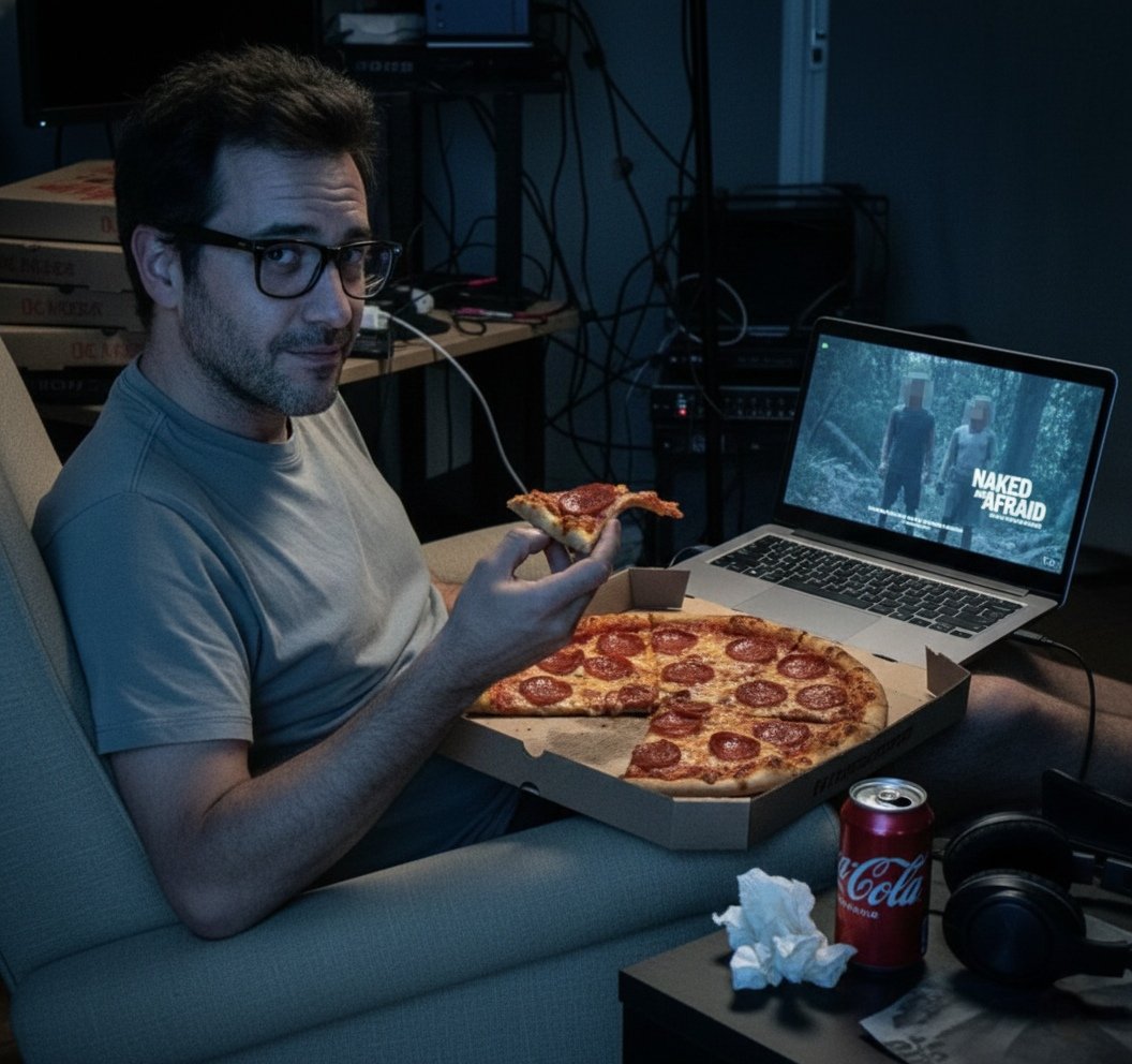 ChemaR_Code's tweet image. Un día cualquiera en &quot;mi oficina&quot;. La productividad a tope, las neuronas fritas y la vida social... ¿qué es eso? Al menos la pizza y la Coca-Cola no me juzgan. 🍕💻 #VidaDeInformático #ImbécilProfesional #HomeOffice #SinFiltros
