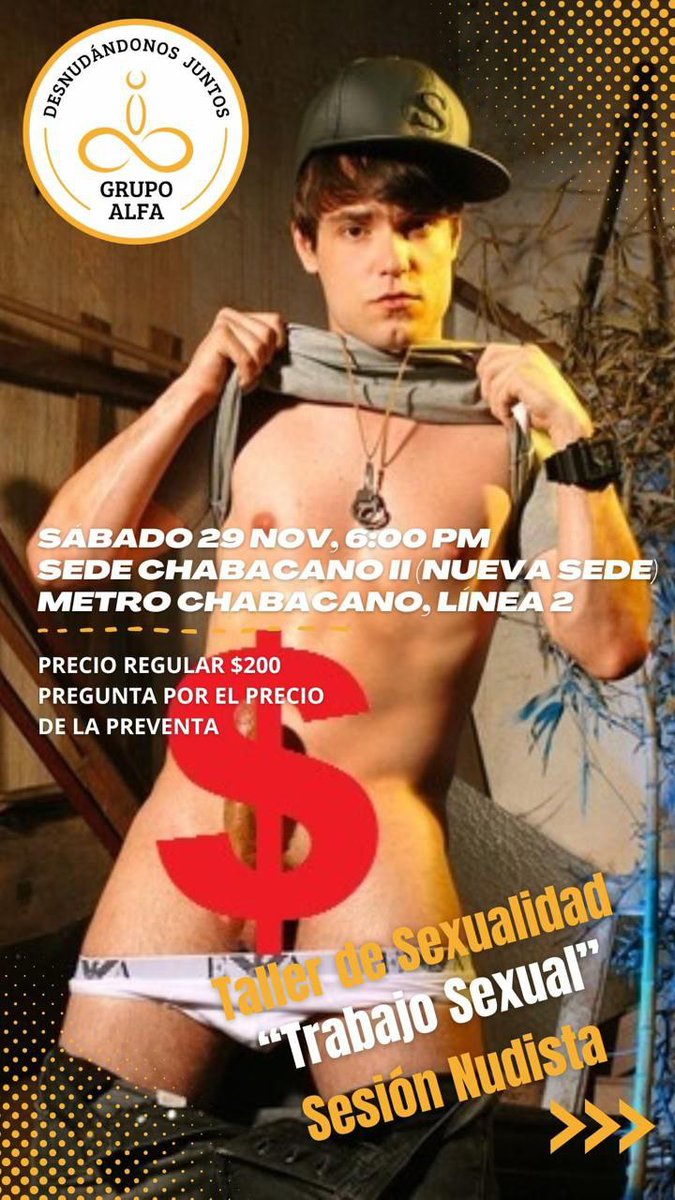 🔥 Taller de Sexualidad: “Trabajo Sexual” 🔥

📅 Sábado 29 de noviembre – 6:00 PM
📍 Sede Chabacano II (Nueva Sede) 

😈 Pregunta por la preventa 
No te quedes fuera 😏💦

<a href="/TercerPisoCDMX/">𝕋𝕖𝕣𝕔𝕖𝕣 ℙ𝕚𝕤𝕠 ℂ𝔻𝕄x (𝟛𝟟𝕜)</a> <a href="/machito_bb/">machito pasivo BBK (40K)</a> <a href="/CHICOSXG/">CHICOS XG</a>
 #gay #hombresdesnudos <a href="/_Dany_Daniel_/">DanyPiernotas</a>