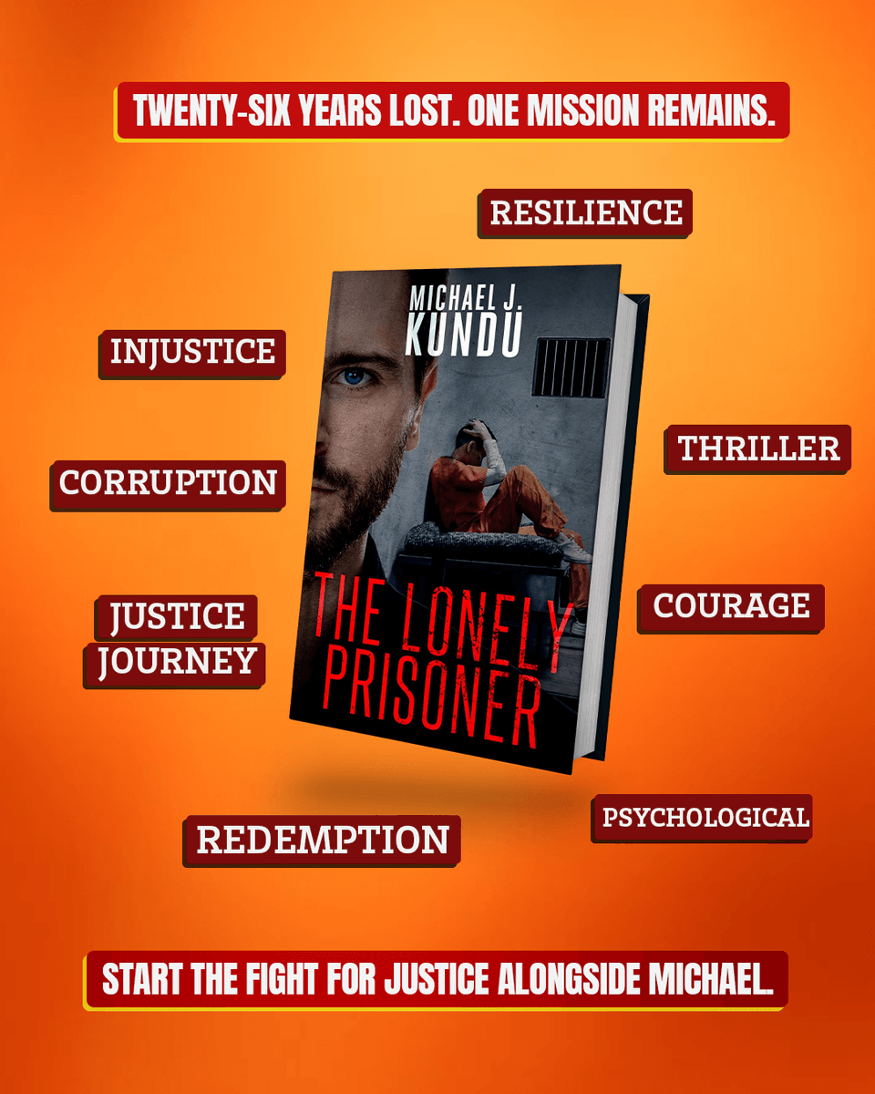 WeBlogBooks's tweet image. Wrongly convicted. 26 years lost. One final fight for justice begins. @michaeljkundu brings a tense, emotional thriller of courage and revenge, when freedom means uncovering the darkest secrets of the law.

Available on -  amzn.to/3WVUiCf