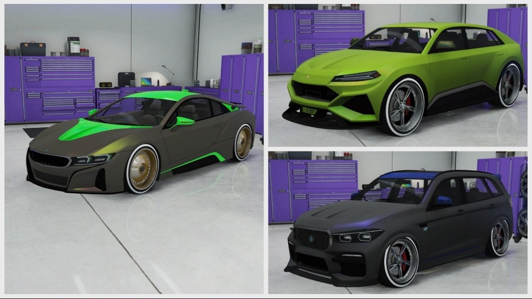 GottiTriz's tweet image. Big S/O to my bro @william85877671 for passing me these beautiful rides S/O creator @DineroDripz thank you so much #PS5 👊🏽💪🏾💯