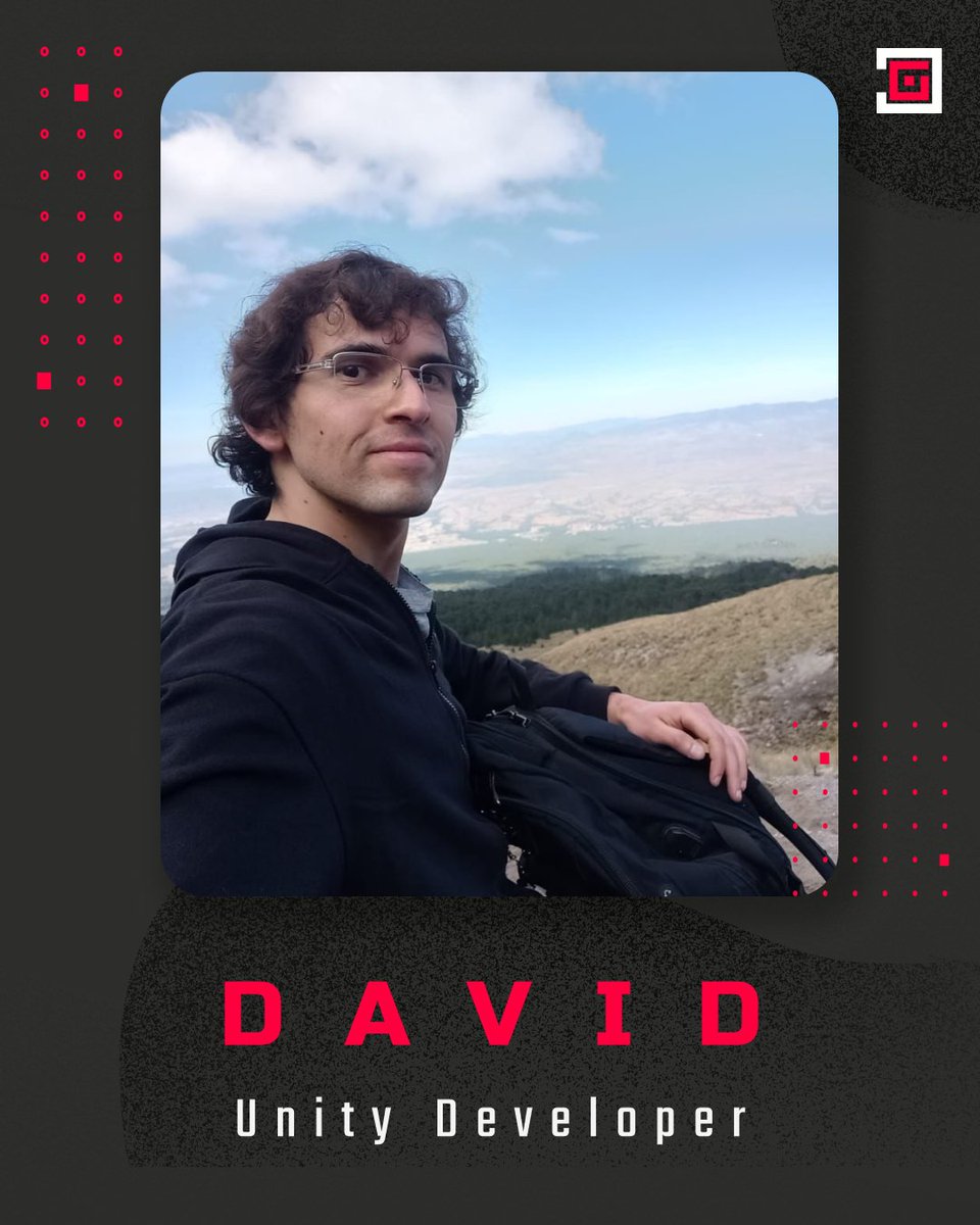 GameCoder_Team's tweet image. Meet David Becerra Salinas, Unity Developer at GameCoder Studios, working from Puebla, Mexico
At GameCoder Studios, we’re proud to have people like David, who bring analysis, creativity, and a true passion for engineering in gaming.
👉 Learn more: linktr.ee/gamecoderstudi…