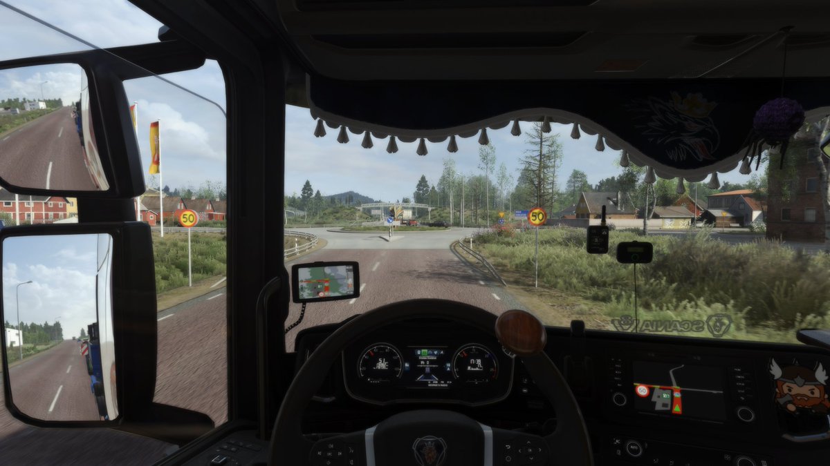 Mrpotatin's tweet image. More #CruisingNordicHorizons shots because I spent 4hs playing but ended up doing just 4 jobs because I took a bit too many pictures, lol. 
Thanks to @SCSsoftware for this amazing Dlc. 
So far, my fav Dlc, even more than West Balkans.
#EuroTruckSimulator2 #ETS2