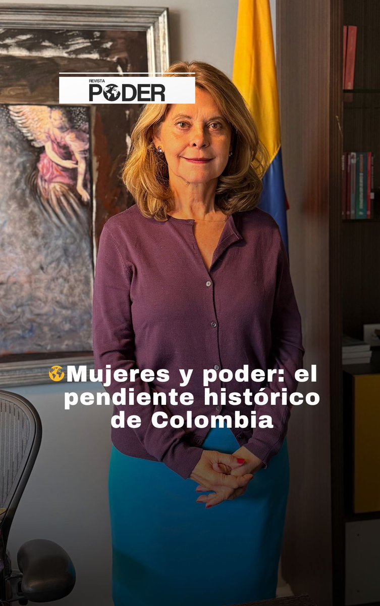 RevistaPODERcol's tweet image. #entrevistapoder/Colombia nunca ha tenido una presidenta. Marta Lucía Ramírez analiza si el país está listo para dar ese paso. No te pierdas la entrevista completa en nuestro canal de YouTube Revista Poder. #revistapoder #noticiaspoder
