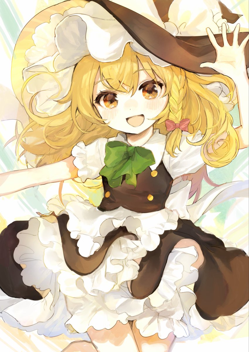 #霧雨魔理沙 
#東方Projectᅠᅠᅠᅠ 
魔理沙ちゃん参上😉