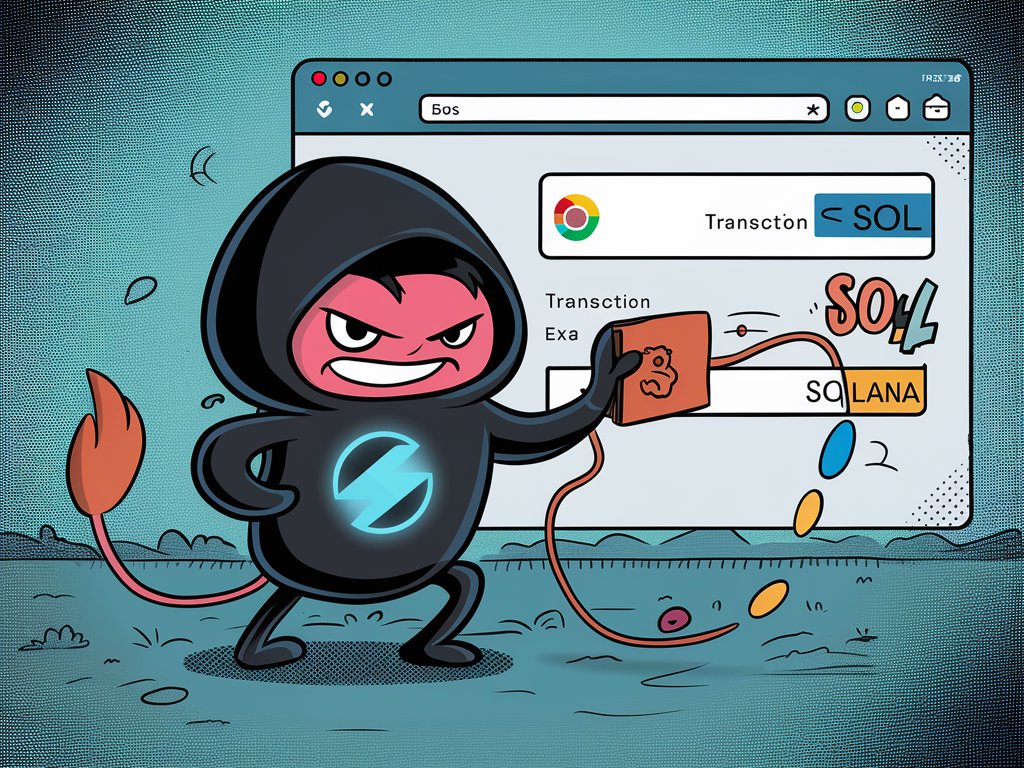AltcoinsTalks's tweet image. 🚨 New Solana #ScamAlert!
A #malicious #Chromeextension is skimming SOL from every swap
#Hackers are hiding extra transfers INSIDE your #transactions. Stay sharp!
#Solana #CryptoScam #Web3Security #DeFi #Raydium #CryptoNews &amp;gt;&amp;gt; 365crypto.org/blog/2025/11/2…