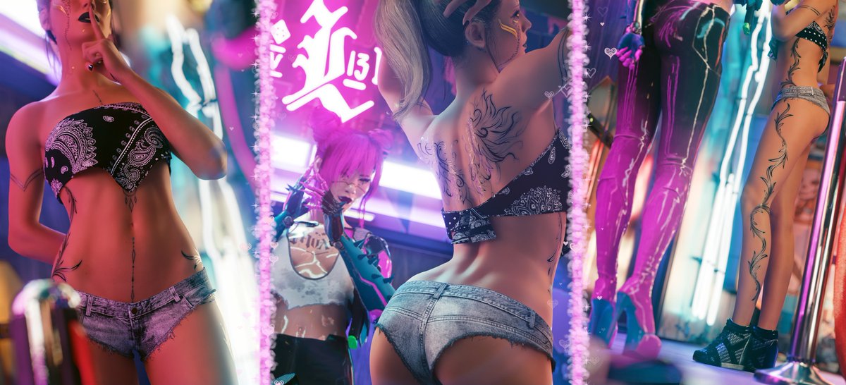 Upcoming tattoo by <a href="/koko_shiva/">Shivakoko</a> ❤️

OC: Viviana #Cyberpunk2077 • #Cyberpunk2077PhotoMode • #PhotoMode • #VirtualPhotography  • #WorldofVP