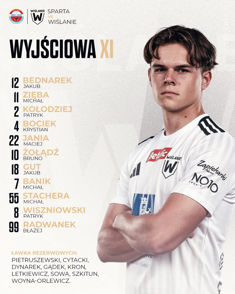W zwycięskim bez zmian! 🔥

#SiłaSkawiny ⚪️⚫️