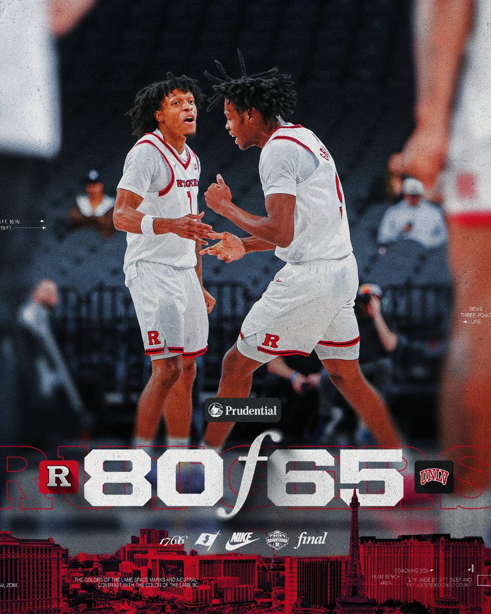 RutgersMBB's tweet image. Leaving Vegas with a W! ✅

#TheKnighthood🛡️⚔️