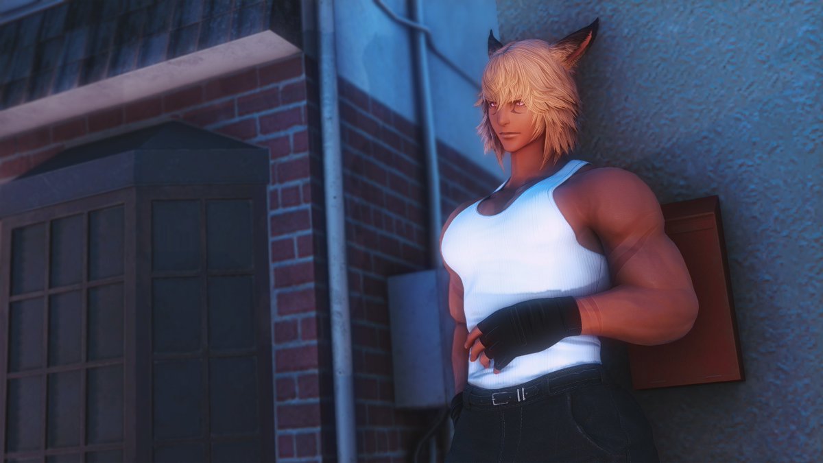 heademptycatto's tweet image. #gposers #gposersffxiv #miqote